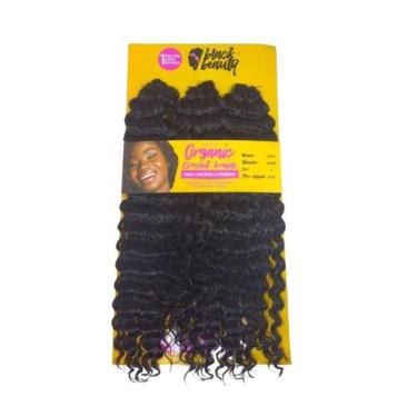 Imagem de Cabelo Fibra Orgánica Crochet Braids  Premium Jade (300g) Black Beauty