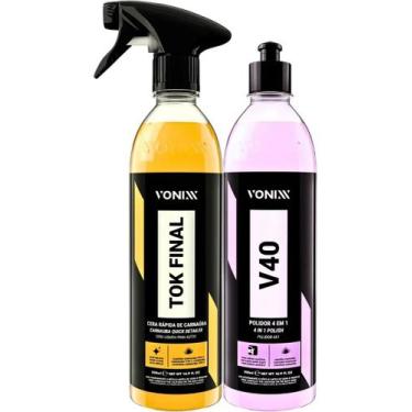 Imagem de V40 Polidor Vonixx + Cera Carnaúba Vonixx Tok Final 500ml