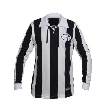 Imagem de Camisa Retrô Atlético Mineiro Manga Longa 1914-Masculino