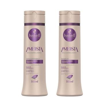 Imagem de Kit Shampoo e Condicionador 300ml Ametista Haskell - Haskell Cosmético