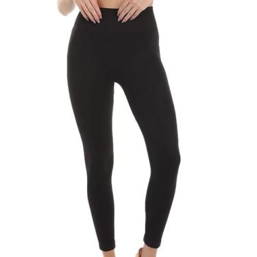 Imagem de Calça Legging Delrio Sport VF6603 Feminina Sem Costura Poliamida T. P/