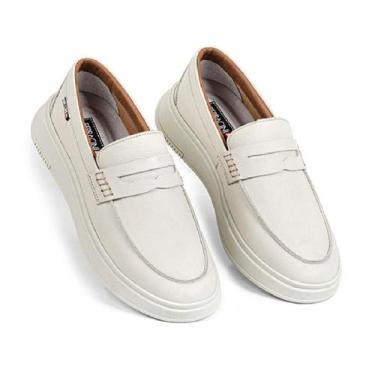 Imagem de Sapatenis ferracini montreal ref 9318-678 masculino, 42, Branco off
