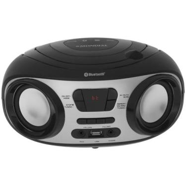 Imagem de Radio CD Player Portatil Mondial Com Bluetooth  E FM