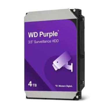 Imagem de Hard Disk Wd Purple 4Tb 5400Rpm Sata Iii 6Gb/S Cache 128Mb Wd44Purz - 