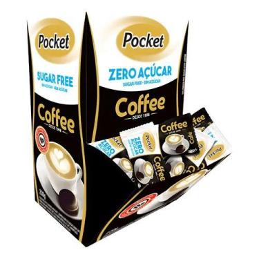 Imagem de Bala De Café Zero Açúcar Riclan Pocket Cx 100un 230g