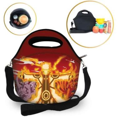 Imagem de Lancheira Térmica em Neoprene Naruto Eremita Hachibi Kyuubi - Isoprene