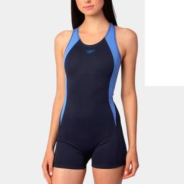 Imagem de Macaquinho Speedo Cross, Marinho, 4G