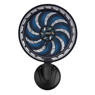 Imagem de Ventilador De Parede Xtreme 9 Ve9p Arno Preto Com Azul 110V, 110V