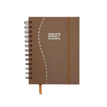 Imagem de Agenda Planner Espiral 2027 Pequena Capa Dura Classic - - INTERPONTE, 