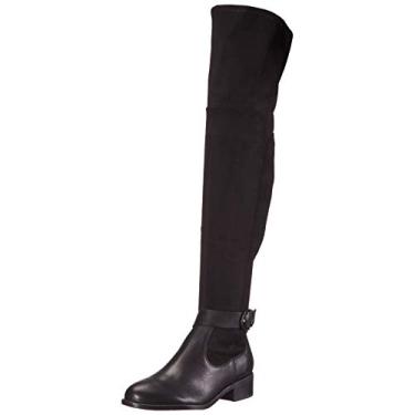 Imagem de NINE WEST Botas de Joelho Femininas, Preto, 5