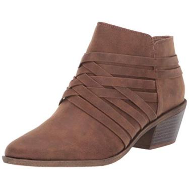 Imagem de LifeStride Bota feminina Prairie Ankle Boot, Marrom, 6.5 Wide
