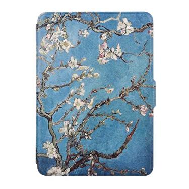 Imagem de CCOO Nova capa para Kindle Paperwhite de 6,8 polegadas 11ª geração 2021 capa protetora inteligente com alça de mão, despertar/dormir automática