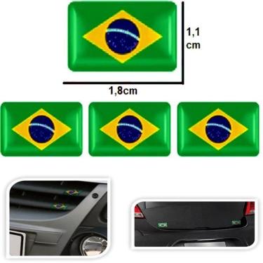 Imagem de Bandeira Bmw Z4 Resinada Br 4Pçs