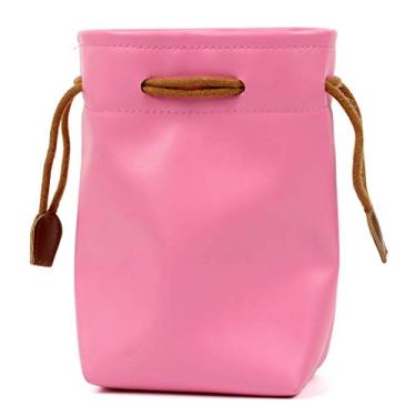 Imagem de HONGYAN capa da câmera Saco universal do caso do bolso do pacote de couro do vintage do vintage para a câmera mini & a câmera digital do polaroid sem lente, com tamanho da corda: 19.5cm x 11.5cm x 7,5