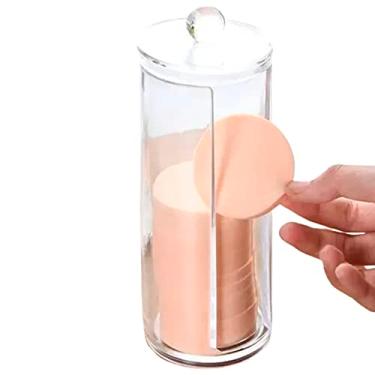 Imagem de Porta Algodão e Algodão de Disco de Acrilico