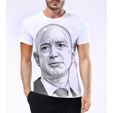 Imagem de Camisa Camiseta Jeff Bezos Magnata Frases Amazon Foco Hd 3 - Estilo Kr