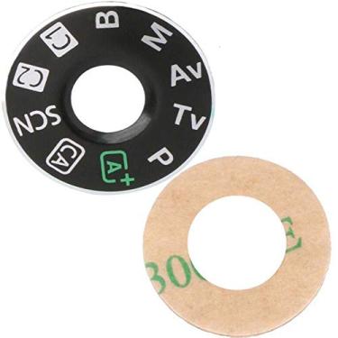 Imagem de Botão de cobertura de placa de identificação para câmera digital Canon EOS 6d Mark II 6d2 da Mode Dial