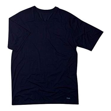 Imagem de Camiseta Micr Listr M.Curta C/Bord, Mash, Masculino, Azul Marinho, M