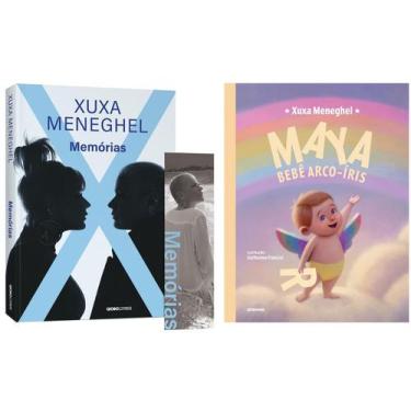 Imagem de Kit Livros Memórias + Maya Bebê Arco-Íris - Xuxa Meneghel