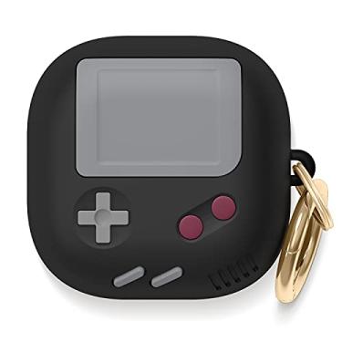 Imagem de elago GB5 Case Compatible with Samsung Galaxy Buds Pro Case (2021) / Compatible with Samsung Galaxy Buds Live Case (2020), Classic Handheld Game Console Design (Black), EGBUDSLIVE-AW5-BK