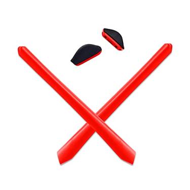 Imagem de Mryok Bocal de substituição para óculos Oakley Crosslink Zero Glass, Vermelho exclusivo, One Size
