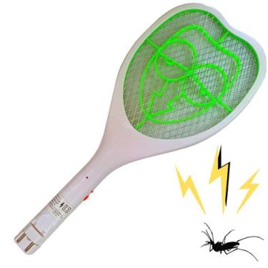 Imagem de Mata Mosquito Raquete Elétrica Potente - Raquete Recarregável
