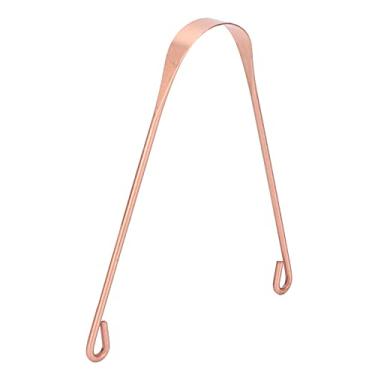 Imagem de Limpador de língua, raspador de língua de cobre puro e remoção de mau hálito para uso diário