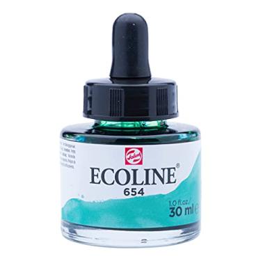 Imagem de Aquarela Liquida Ecoline Talens 654 Fir Green 30ml