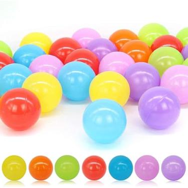 Imagem de beplace kids - 100 Bolinhas Coloridas para Piscina - Não Amassa | BPA Free