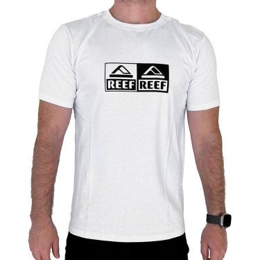 Imagem de Camiseta Reef Básica Estampada 05 SM24 Masculina Branco