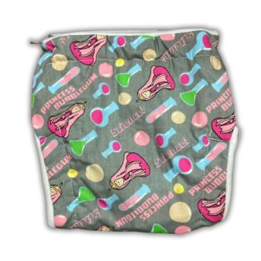 Imagem de Fralda de Pano Ecológica AURORINHA SUSTENTÁVEL Pocket Coleção Hora da Aventura 100% Algodão Tamanho Único 4kg/18kg (Princesa)