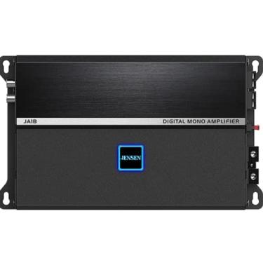 Imagem de Jensen JA1B 290W RMS Monoblock Class-D Amplificador compacto de áudio automotivo com DSP