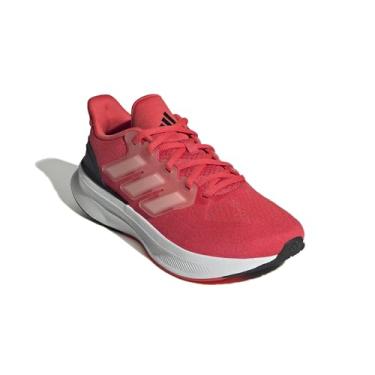 Imagem de adidas Tênis infantil unissex Ultrabounce 5, Vermelho/Branco/Preto Brilhante, 6 Big Kid