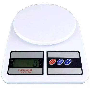Imagem de Balança Digital Cozinha Eletrônica LCD Precisão Alta Capacidade 10kg Desligamento Automático