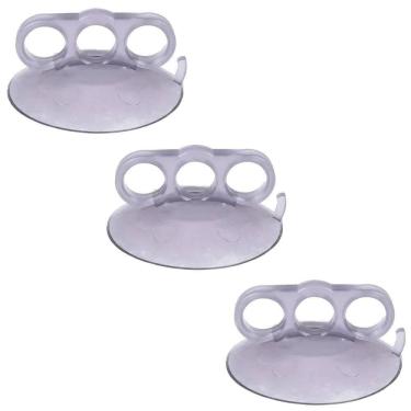 Imagem de Kit 3 Ventosa Garra 3 Dedos Cristal 110Mm Martelinho De Ouro