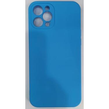 Imagem de Capa Capinha para iphone 12 pro max tela 6.7 Silicone Aveludada Premiu