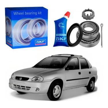 Imagem de Kit Rolamento Roda Traseiro Corsa Classic 1.6 2003 A 2010 - SKF