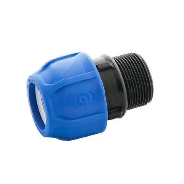 Imagem de Adaptador De Compressão Macho Pp P/ Pead 63mm 1 1/2" - Aquaplastic