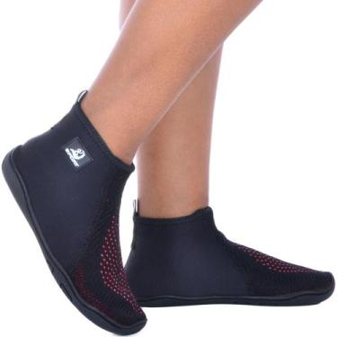 Imagem de Botinha Esportiva Sapatilha Aquatica de Neoprene Beach Tennis Esportes