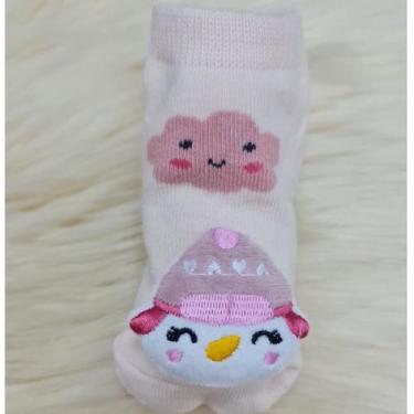 Imagem de Meia Bebe Infantil De 0 Á 12 Meses Criança Recém Nascido Diversos Mode