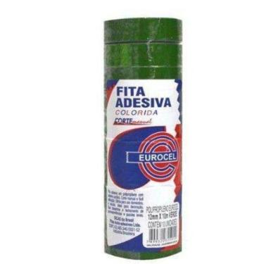 Imagem de Fita ades 12x10 pt 10 verde - Eurocel