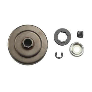 Imagem de hauertzx Kit de tambor de embreagem de 19 mm compatível com motosserra Stihl MS261 MS260 026 MS240 024 para 1125 160 2052