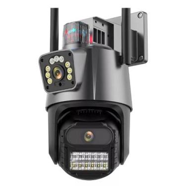 Imagem de Câmera de Segurança Ip 360º Jgl P11 Wifi Easy Real-Time Lente Dupla Co