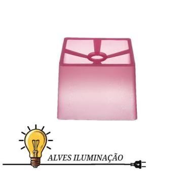 Imagem de Cúpula Quadrada para Abajur, Pendentes e Lustres Termoplástico - ALVES