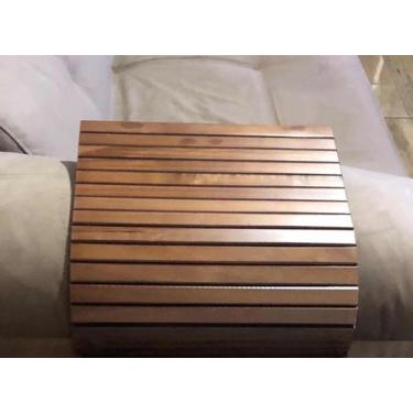 Imagem de Kit 04 un Esteiras Bandeja Reta Filetada Para Sofá Madeira. - MA SORPR