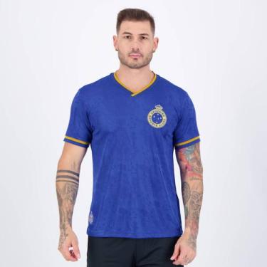 Imagem de Camisa Cruzeiro Tríplice Coroa Home 2003 Azul - Retromania, G