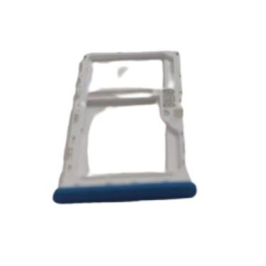 Imagem de Bandeja Gaveta Chip Sim Card Para Moto G9 Play Azul Claro - inova
