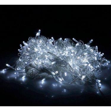 Imagem de Cordão De Led 7.5 Metros Decorativo 200 Leds Pisca-pisca - OEM, RGB CO