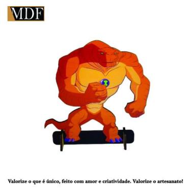 Imagem de Totem de Mesa Personagem 8 Menino 10 12cm Displays Aniversário Mdf Ade