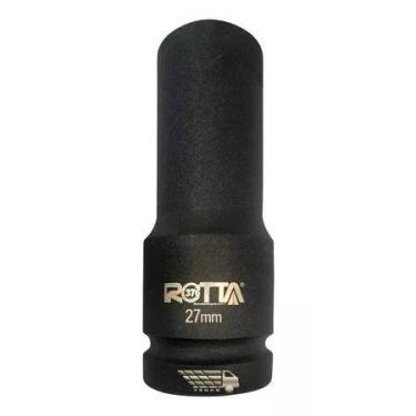 Imagem de Chave Soquete De Impacto Sextavado Longo 1/2 Pol X 27mm  Rotta